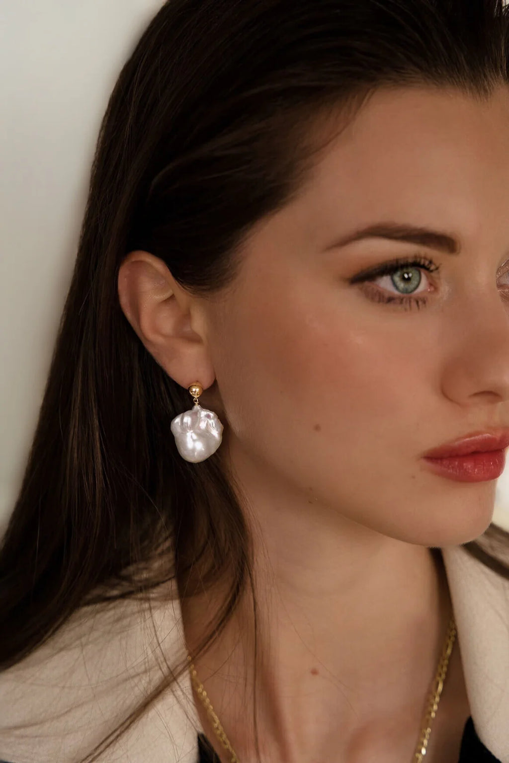 The Baroque Muse Drop Earrings